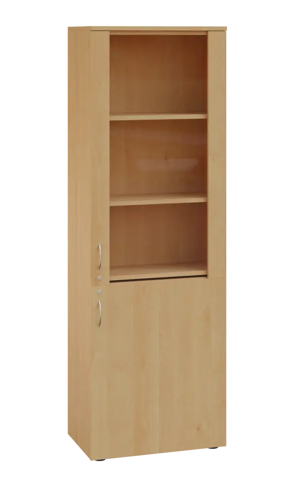 LE - 601 skříň léková prosklená, pravá, javor horský